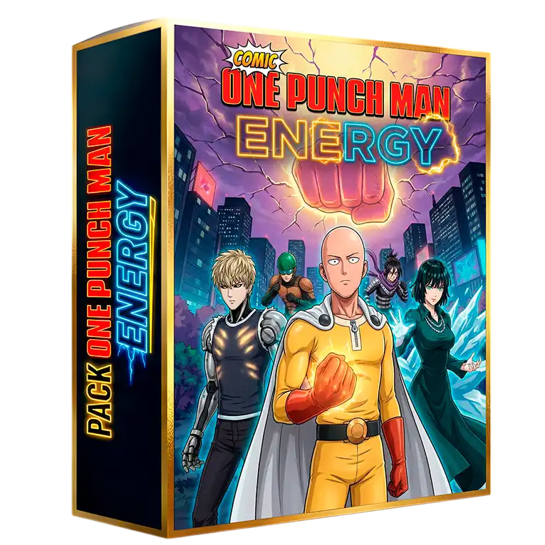 one punch man energy